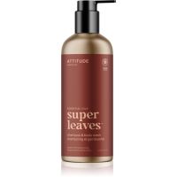 Attitude Super Leaves Bergamot & ylang-ylang šampon in gel za prhanje 2v1 473 ml