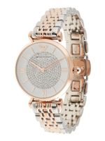 Emporio Armani Analogni sat 'AR1926'  rozo zlatna / srebro / bijela