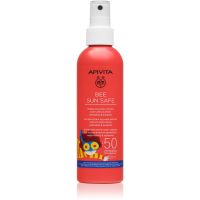 Apivita Bee Sun Safe Kids Spray SPF50 дитяче молочко для засмаги SPF 50 200 мл