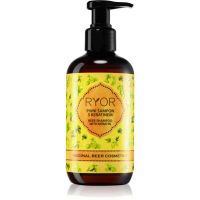 RYOR Original Beer Cosmetics pivni šampon za lase s keratinom 250 ml