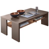 Hom`in KONFERENČNÝ STOLÍK, sivá, farba duba, kompozitné drevo, 110/65/40 cm