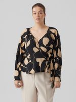 Vero Moda Curve Lydia Bluzka Czarny