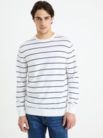 Celio Decoton Pullover Weiß