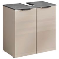 Venda SKRINKA POD UMÝVADLO, kašmírová, antracitová, kašmírová, 60/60/35 cm