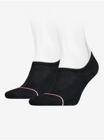 Tommy Hilfiger Socks - TH MEN ICONIC FOOTIE 2P black