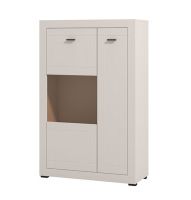 Nízká vitrína s osvetlením vereena - kašmír