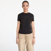 T-shirt Tommy Jeans Slim Tonal Linear Tee Black S