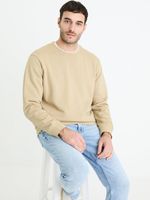 Celio Feseven Sweatshirt Beige