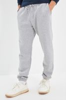 Trendyol Grey Regular/Normal Cut Elastic Legs Inside Polar Fleece/Warm Sweatpants