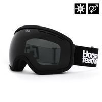 HORSEFEATHERS Snowboardové brýle Knox - black/smoke BLACK