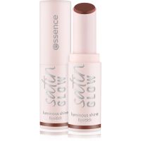 essence satin GLOW ruj cremos cu finisaj satinat culoare 06 Deja-brew 3.5 g