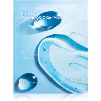 Holika Holika The Real Hyaluronic Gel Mask Mitrinoša auduma sejas maska ar želejveida tekstūru 35 g