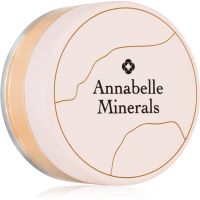 Annabelle Minerals Radiant Mineral Foundation Puder-Make Up mit Mineralien zur Verjüngung der Gesichtshaut Farbton Golden Sand 4 g