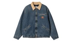 Carhartt WIP OG Detroit Jacket Blue Muži - Bundy Carhartt WIP - Modrá - I034734_2XN_4Q-M - Size: M