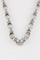 DEFACTO Women's Thick Chain Silver Necklace