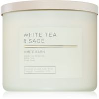 Bath & Body Works White Tea & Sage świeczka zapachowa 411 g