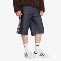 Σορτς adidas Firebird Adicolor Jorts Mid-Rise Straight Leg Indigo Denim 34
