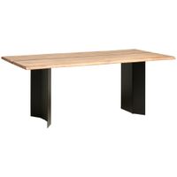 Livetastic JEDÁLENSKÝ STÔL, akácia, čierna, farba akácie, 200/100/76 cm