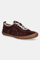 Camper sneakers din piele întoarsă Peu Path culoarea bordo, K101053-003