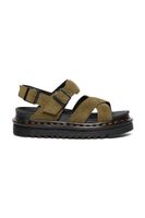 Semišové sandále Dr. Martens Voss II