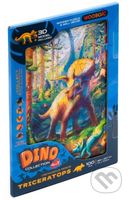 Triceratops (Unidragon drevené puzzle) - puzzle z kategorie 60 - 300 dílků