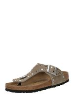BIRKENSTOCK Japanke 'Gizeh Rivet'  taupe siva