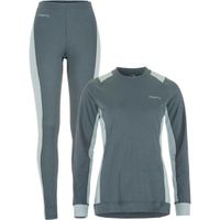 Craft CORE DRY BASELAYER SET W Дамски комплект-функционално бельо, зелено, размер