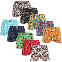 10PACK pánské trenky Styx art klasická guma vícebarevné (10A118367234790) S