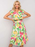 Dress-DHJ-SK-13198-1.75-white-pink