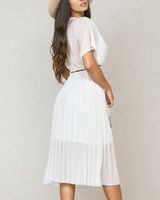 Resti Women's pleated midi dress