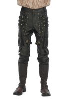 Herrenhose DEVIL FASHION - Brown Steampunk S