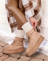 Resti Botki damskie sznurowane Woruces