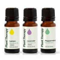 Plant Therapy Trio esenciálnych olejov citrón, levanduľa, mäta 3x10 ml