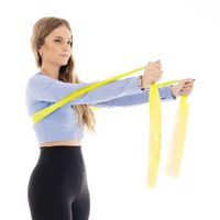 Erősítő gumi edzéshez, ellenállás 1-2 kg