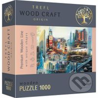 New York - koláž (Drevené puzzle) - puzzle z kategorie Auto-moto