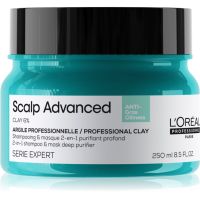 L’Oréal Professionnel Serie Expert Scalp Advanced šampon in maska 2 v 1 za mastne lase in lasišče 250 ml