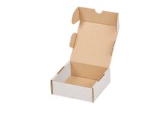 50 ks - Minikrabica/krabička 122x122x40 3VVL biela