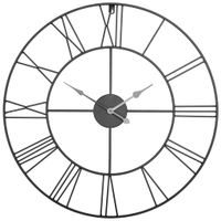 Ambia Home NÁSTENNÉ HODINY čierna 60 cm