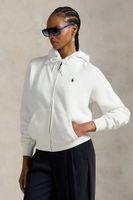 Polo Ralph Lauren mikina na zips s kapucňou dámska s bavlnou