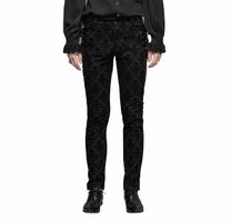 DEVIL FASHION - Herrenhose - Existentialism on Prom Night' Semi-Formal Gothic Patterned 3XL