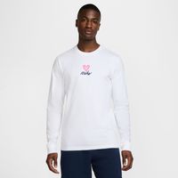 Nike Sportswear Long-Sleeve Tee White - Pánske - Tričko Nike - Biele - HV9807-100 - Veľkosť: 2XL