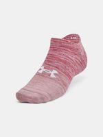 Under Armour UA Essential No Show Zokni 3 pár Rózsaszín