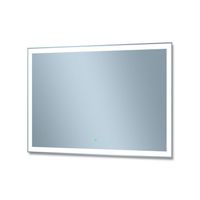 Lustro łazienkowe led barwa neutralna prostokątne 100x65 cm Venti Libra