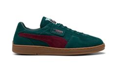 Puma Super Team - Unisex - Tenisky Puma - Zelené - 403171-04 - Veľkosť: 42.5