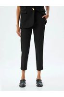 Koton Slim Fit Cigarette Pants with Standard Waist Pockets