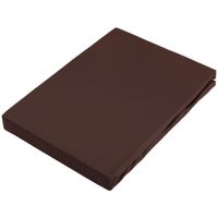 Novel NAPÍNACIA PLACHTA NA BOXSPRIN, džersej, svetlohnedá, 140/220 cm