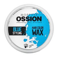 Morfose Hair Color Wax wosk koloryzujący do włosów Blue Styling 100 ml