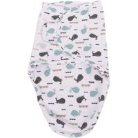 Bo Jungle B-Wrap Small Ocean Whales конверт 3,2-6,4kg 1 кс