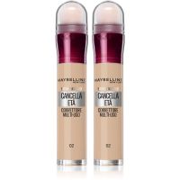 MAYBELLINE NEW YORK Instant Anti Age Eraser Flüssig-Concealer mit Schwamm-Applikator vorteilhafte Packung Farbton 02 Nude
