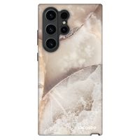 Fashion Case pre Samsung Galaxy S23 Ultra 5G - Cream marble